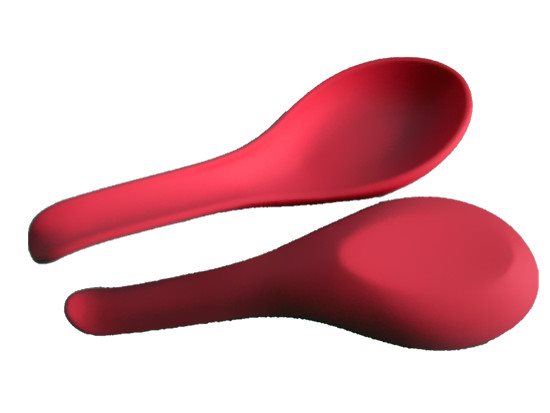 SS004 Silicone Soup Spoon